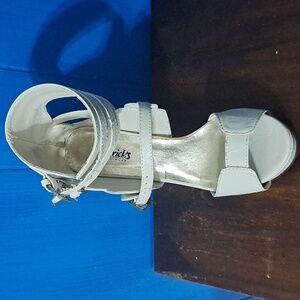 Frederick's of Hollywood spike heels, size 7.5, Ivory